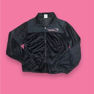 ✮ vintage y2k hello kitty sanrio  fleece zip up   ✮